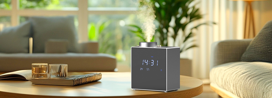 u2家用香薰机【温度显示+湿度显示+精油探测】